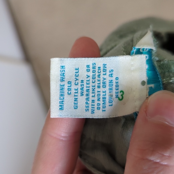 Sundance Womens Kennebunk Linen Blend Embroidered Cargo Shorts - Size 10 - Picture 13 of 13